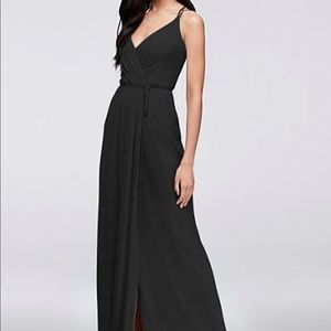 David’s Bridal Wrap Around Bridesmaid Dress
